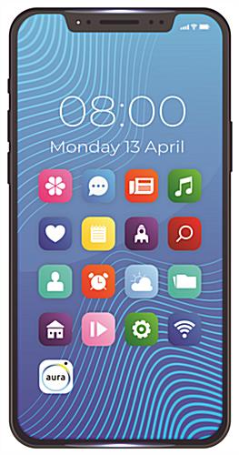 Aura Aware smart distance device with free phone app