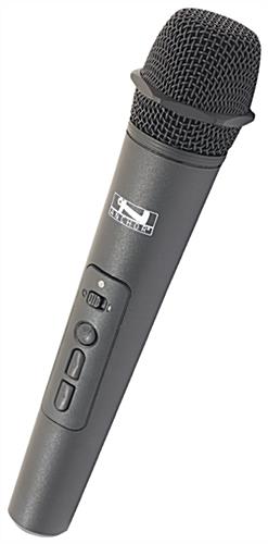 Wireless handheld mic for Anchor Audio systems with 8 hour battery life