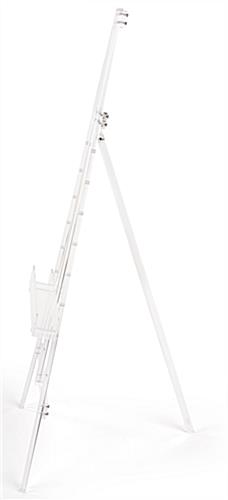 Adjustable acrylic artist easel with elegant slim construction