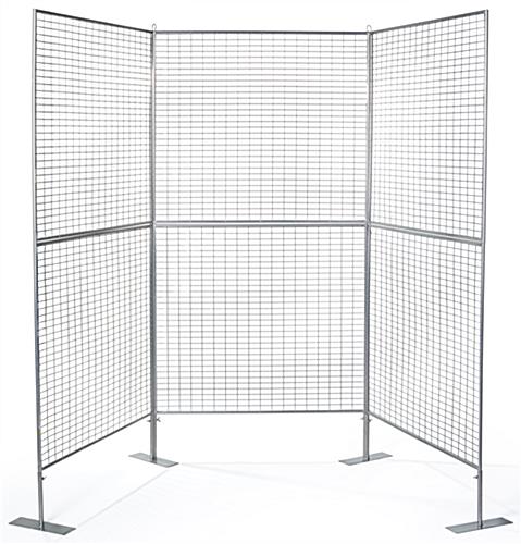 mesh panels for art displays