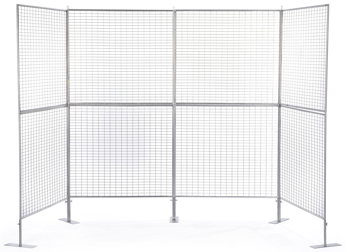 mesh grid panels for king size foam mattress