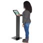 This iPad pro 12.9 holder is an interactive tablet kiosk 