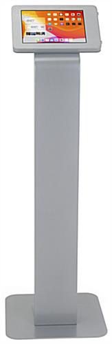 This secure tablet floor stand with two-way rotation 