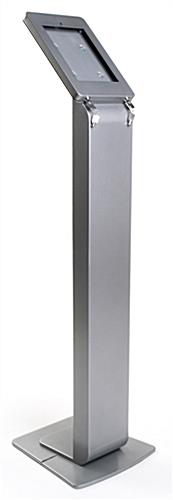 ADA compliant iPad Pro floor stand includes keys