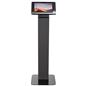 This tablet kiosk enclosure can be configured multiple ways