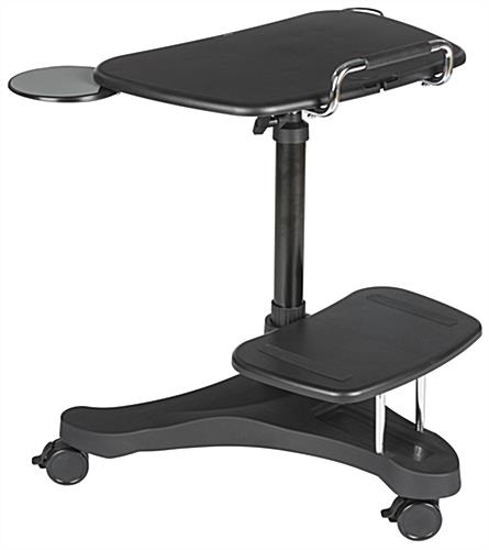 Mobile Laptop Workstation with Handle