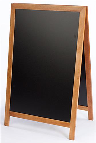 a-frame black board