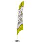 Custom printed event flags 