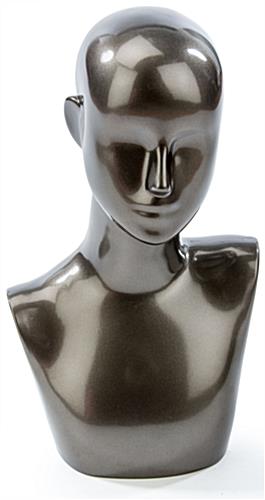 Pewter Female Mannequin Bust 