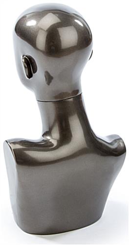 Pewter Female Mannequin Bust 
