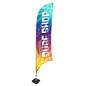 Swooper Flag with Full-Color Digital Printing