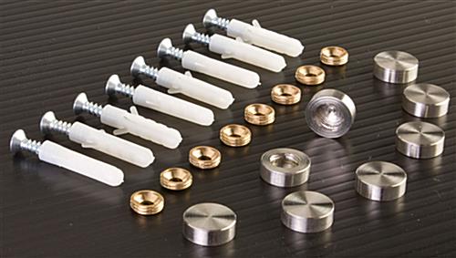 Screw Cover Sells In Sets Of (8) For Mounting (2) Signs