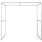 Custom square trade show booth arch with lightweight aluminum frame