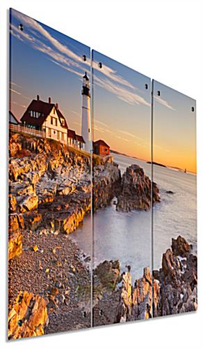 Lighthouse Triptych | Full Color Graphic