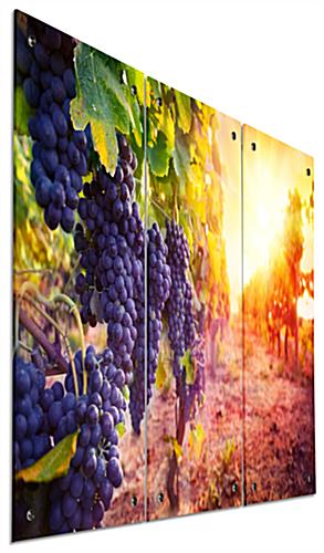 Wine Triptych | Wall Mounted Acrylic Panels