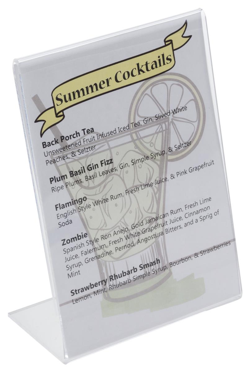 Acrylic Picture Frame for 5" Wide by 7" High Graphics