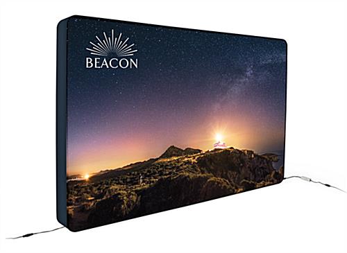 Beacon 10-foot Fabric Backwall Display