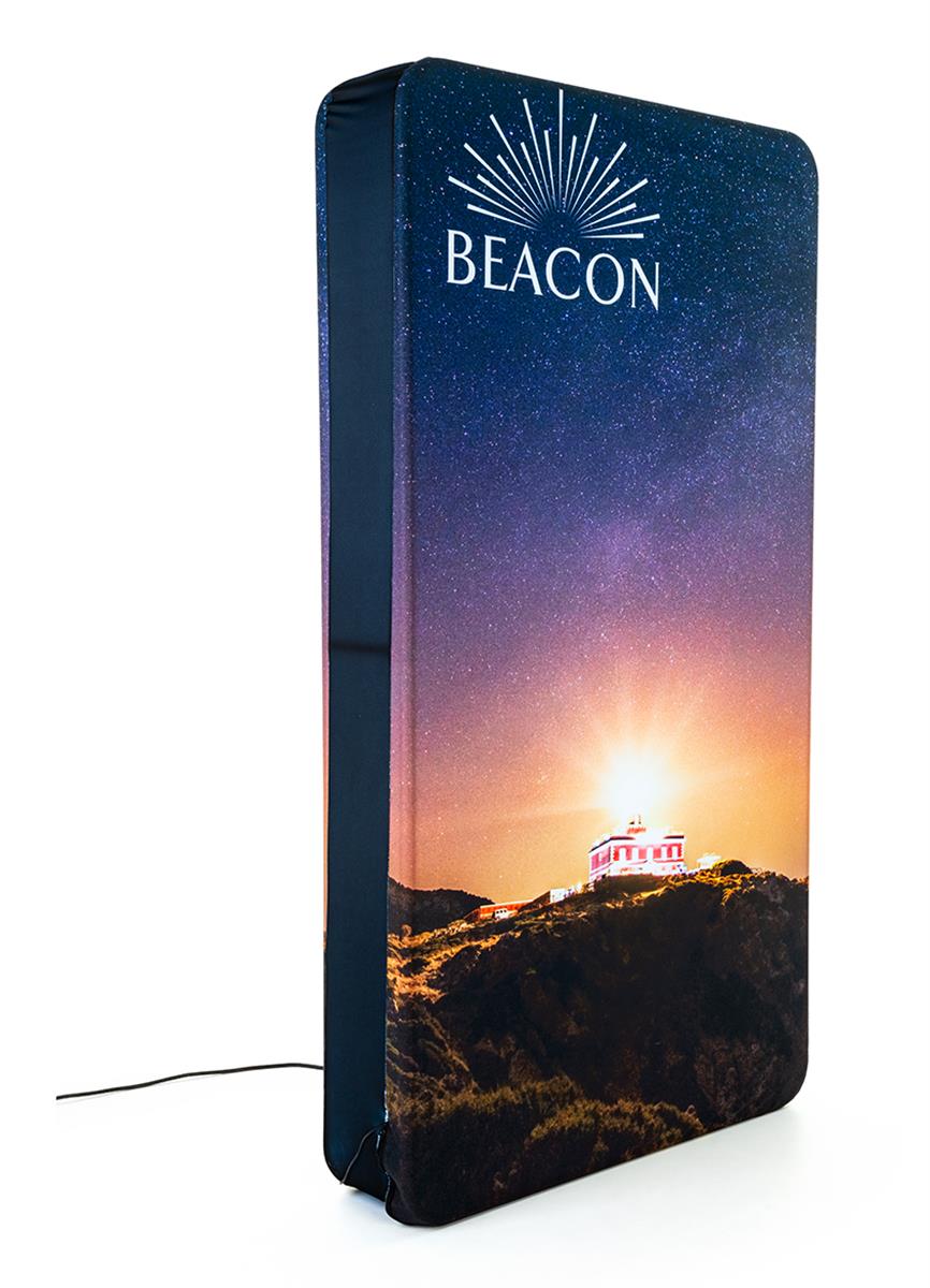 Beacon 4-foot Fabric Backwall Display
