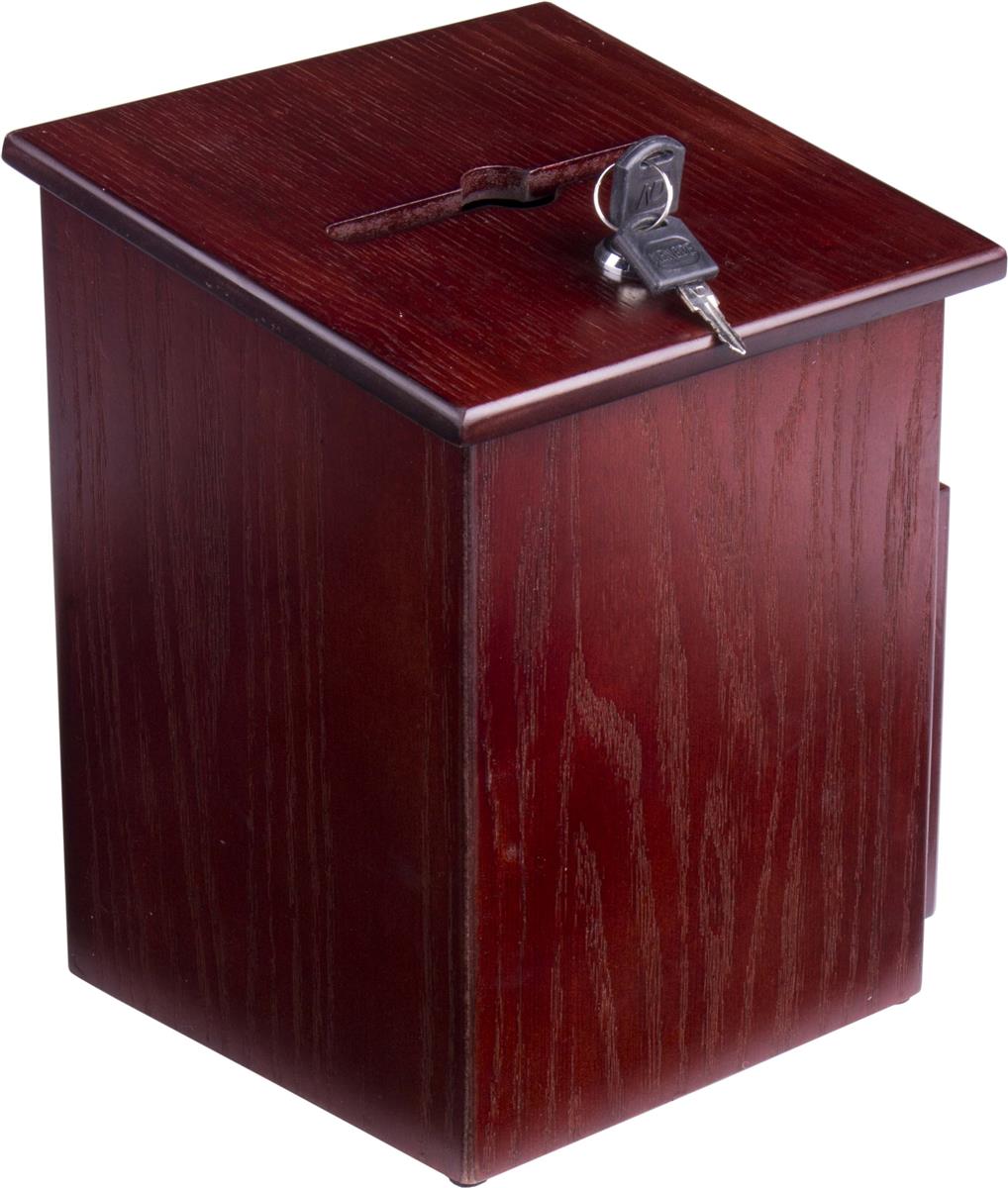 Suggestion Box Collection Box Lockable BB0005 Red 