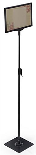 11"x 7" Floor Sign Stand with Landscape Frame