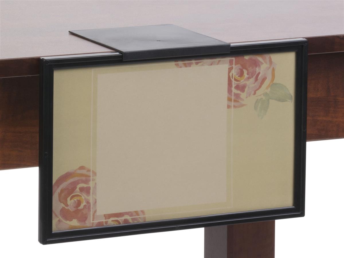 11” x 7" Shelf Talker Stand Tabletop or Overhand Placement