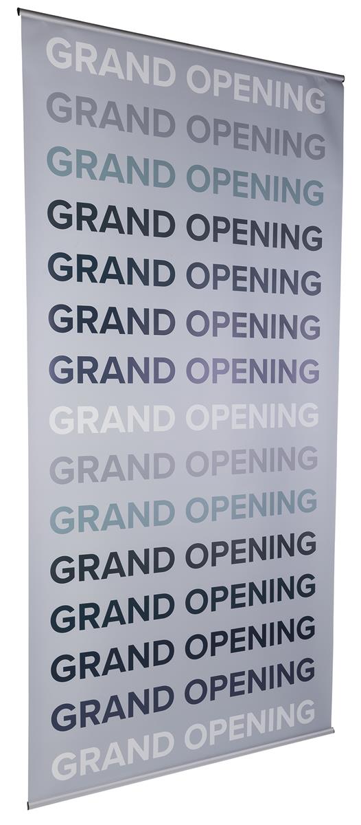 PVC vinyl indoor hanging banners with custom printing