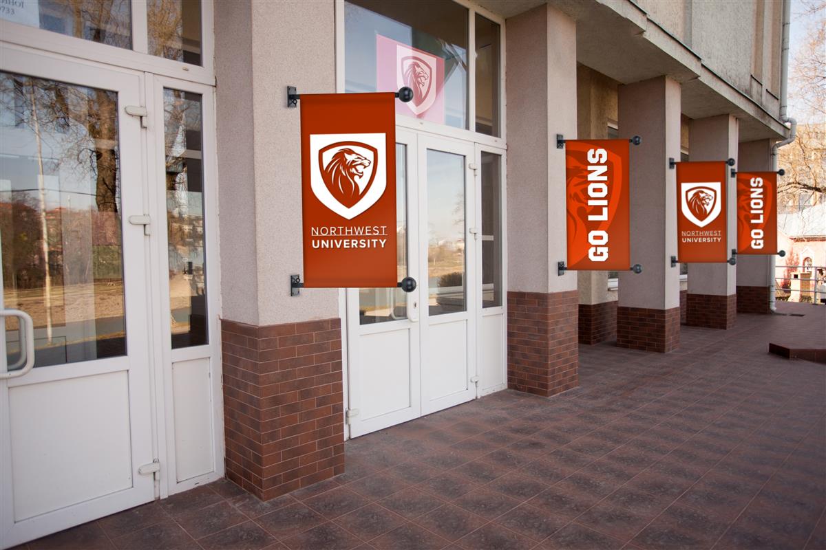 Finial Pole Banner Hardware Mounts For Indoor and Outdoor Use