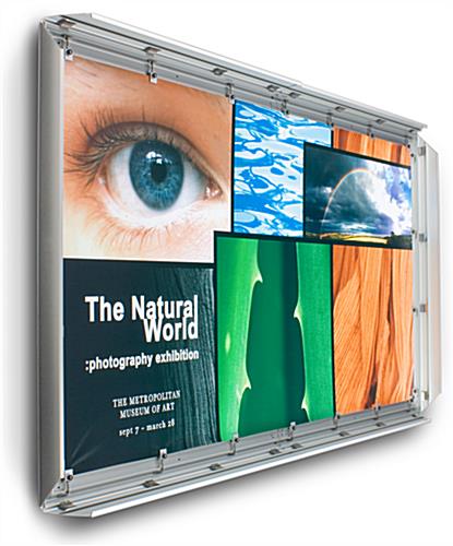 10’ x 20’ Silver Banner Stretching Frame for Outdoor Use