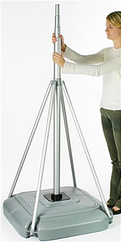 GiantPole Event Flag w/Bag Stand Only (Flags Sold Separately)