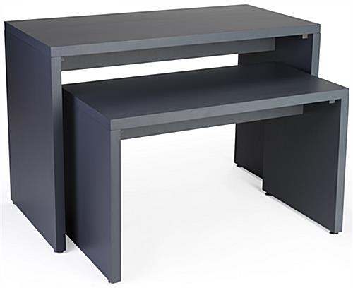 MDF Constructed Block Nesting Console Table Set