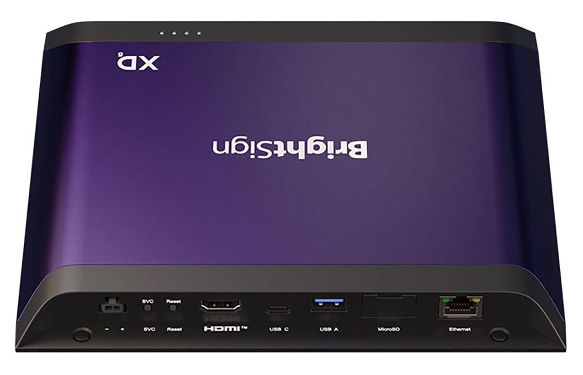 BrightSign HD225 UltraHD Digital Signage I/O Player