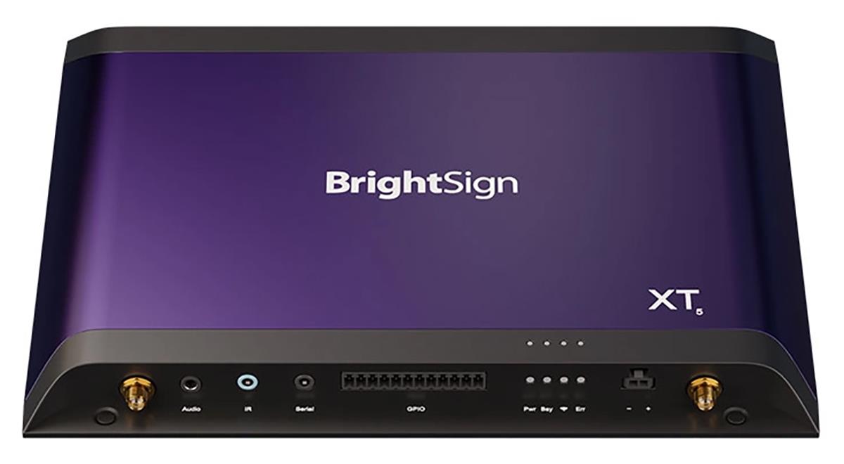 Brightsign XT1145 Live Stream Media Player 4K Video Zoning