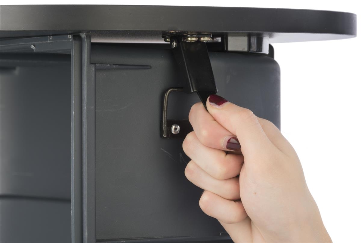 Podium Shipping Container with Graphics Custom Counter & Case