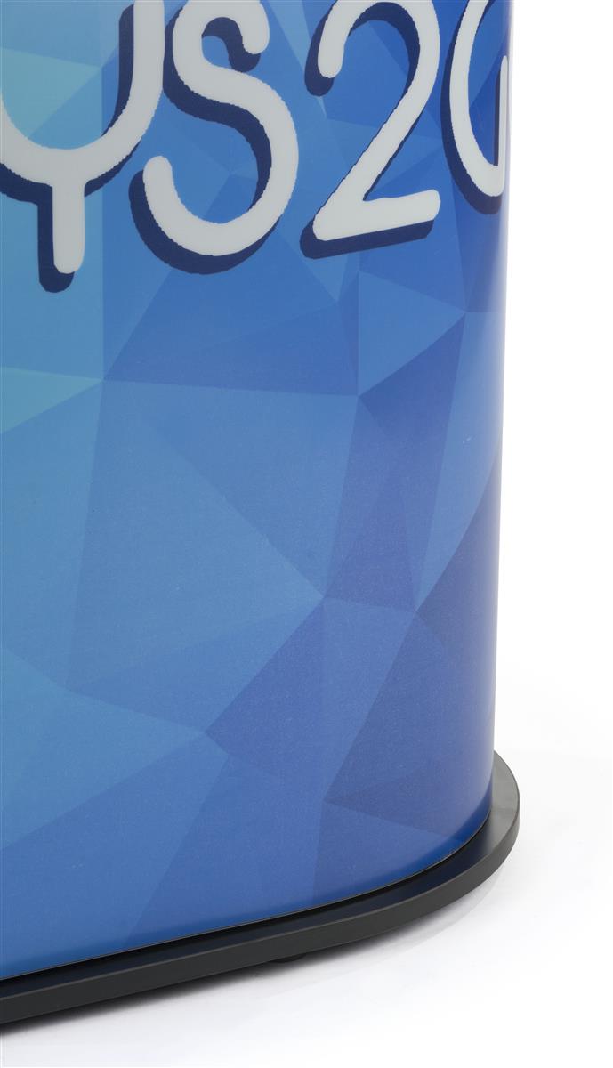 Podium Shipping Container with Graphics Custom Counter & Case