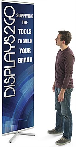 Trade Show Portable Banner Stand with Custom Graphics
