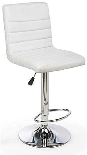 Adjustable Height Bar Stool for 24.5" to 32.75"H