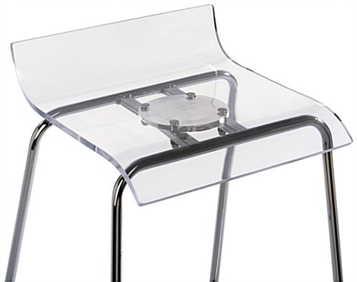 Chrome Bar Stool for Trade Shows