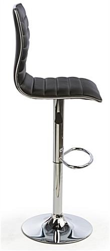 Adjustable Height Bar Chair Offers Lower Back Support