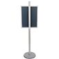 Forte snap frame display stand with stable base