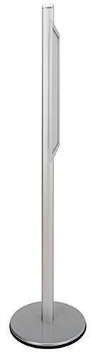 Forte snap frame display stand with slim profile