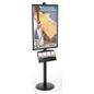 indoor poster frame stand