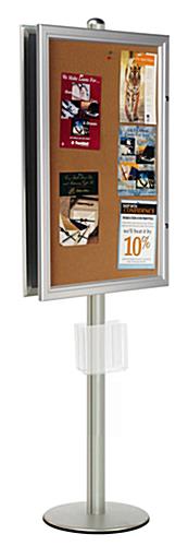 24 X 36 Cork Bulletin Board Floor Standing Double Sided   Bpcb36acx2.rw Preview 