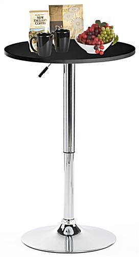 Hydraulic Bar Table for Trade Shows or Restaurants