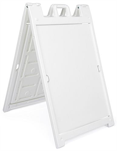 High quality outdoor a-frame sign with top carrying handle