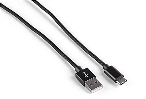 USB Type-C charging cable, black