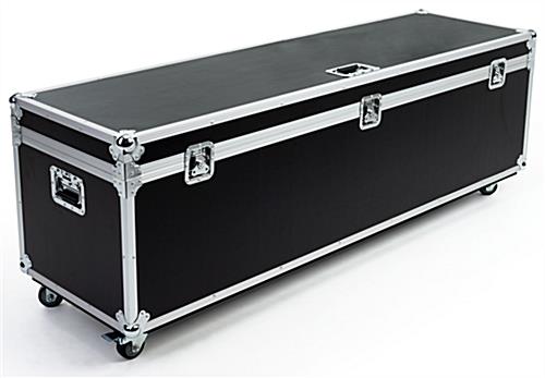 Extra-wide oversize trade show storage trunk