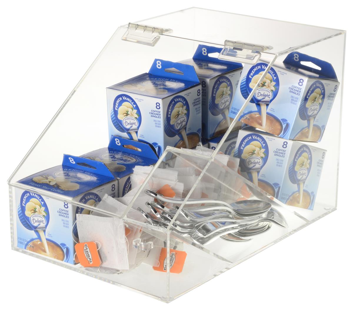 Store Bins Clear Acrylic Countertop Merchandise Containers