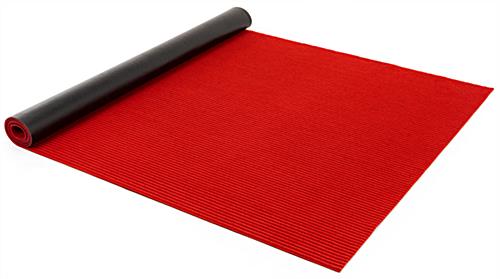 Red 20’ rollable event runner