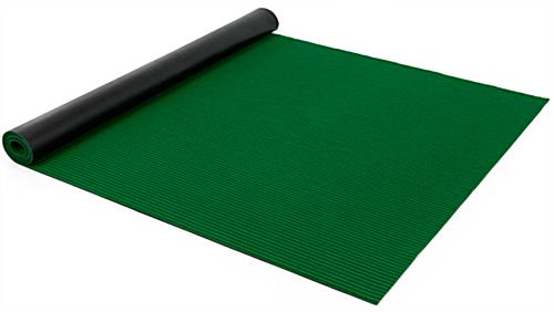 Green 10’ roll carpet runner