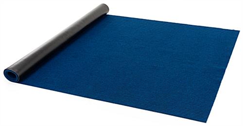 Blue 10’ roll carpet runner